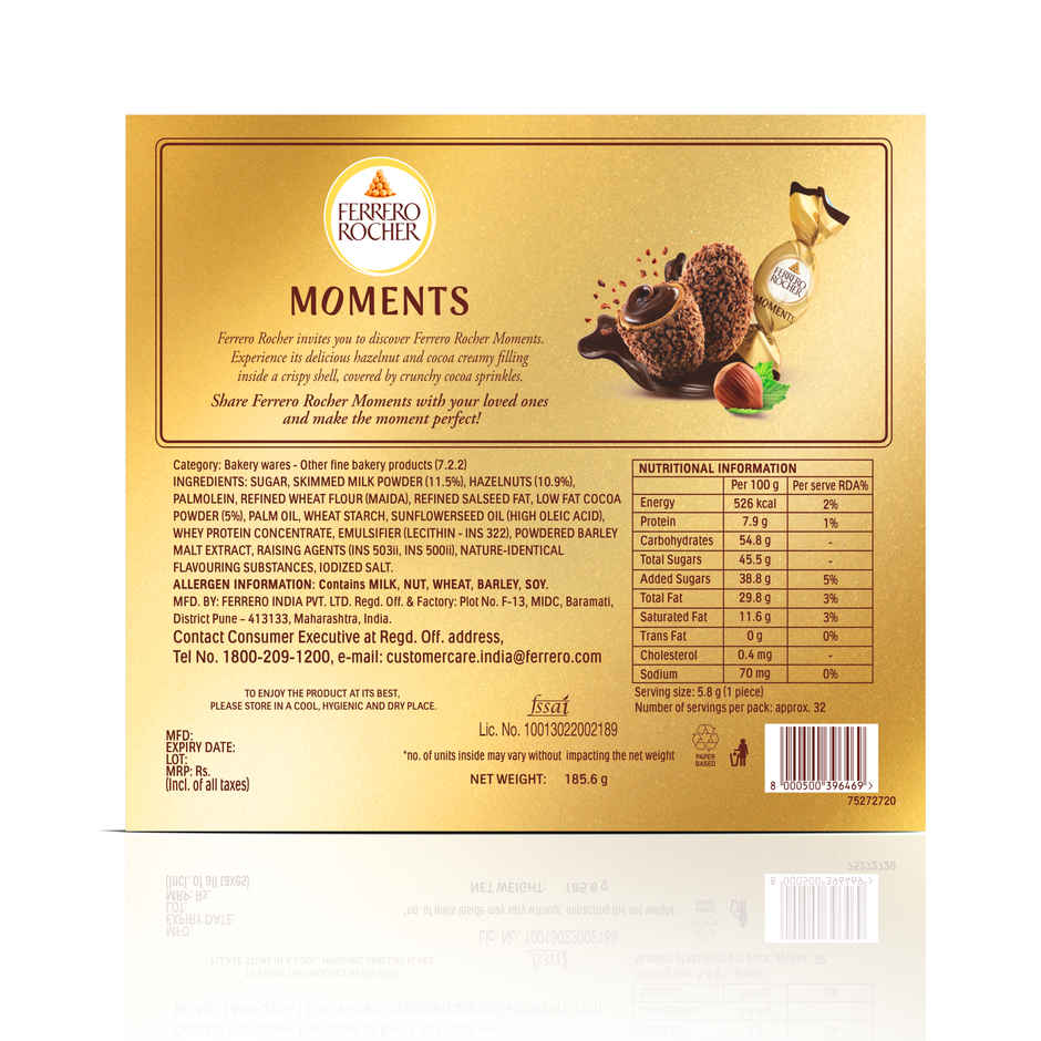 Ferrero Rocher Moments Chocolate Pack
