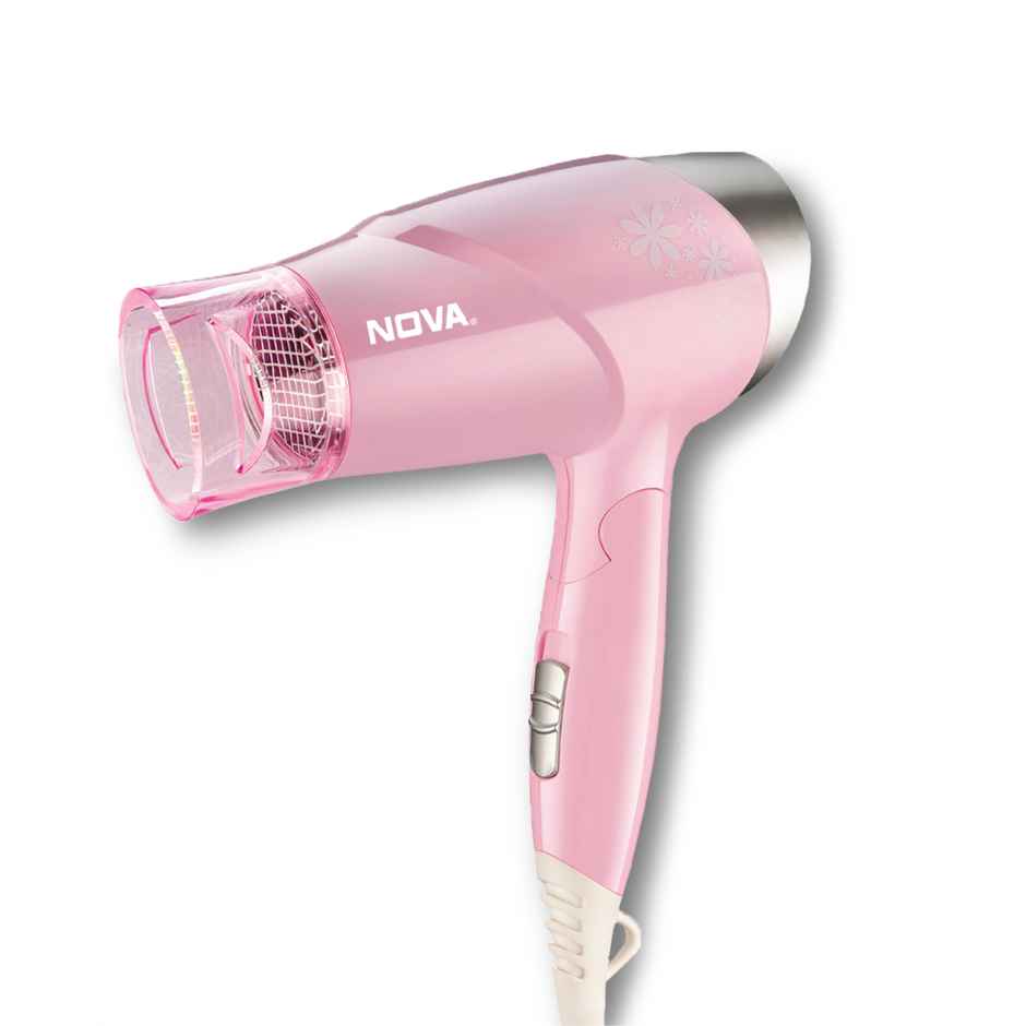 Nova NHP 8202 Hair Dryer (1400 W, Pink)