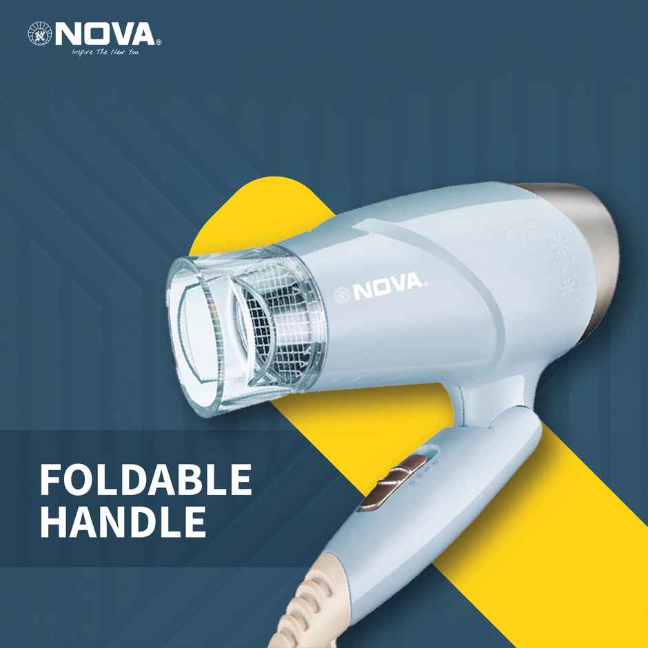 Nova Nhp 8203 Hair Dryer | 1400 W | Blue