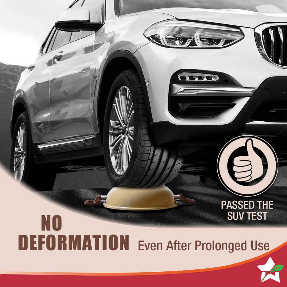 Wonderchef Duralife Die-Cast Non-Stick Kadhai With Lid Ivory 24 Cm