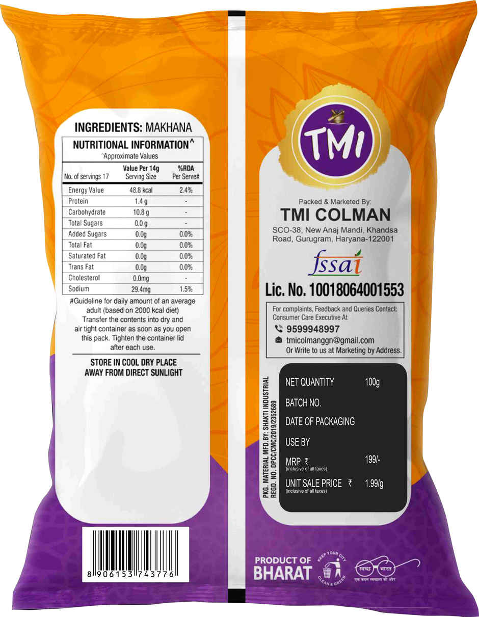 TMI COLMAN Makhana