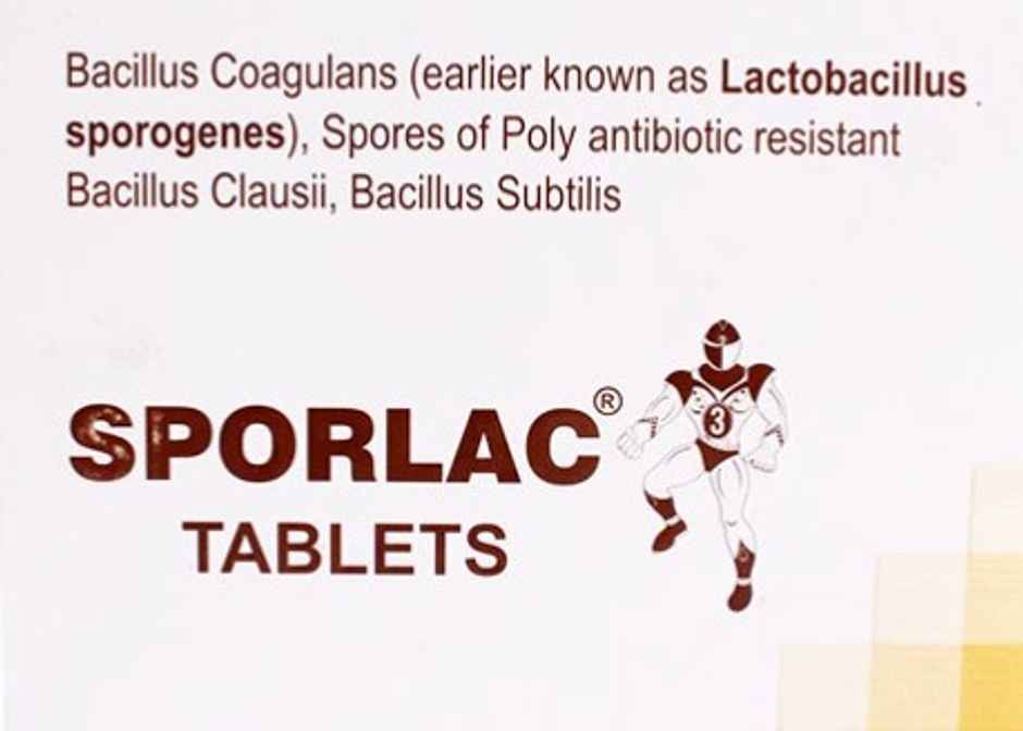 Sporlac with Probiotics Tablet