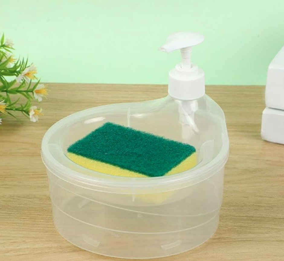 Soham Housewares Double Layer Liquied Soap Dispenser