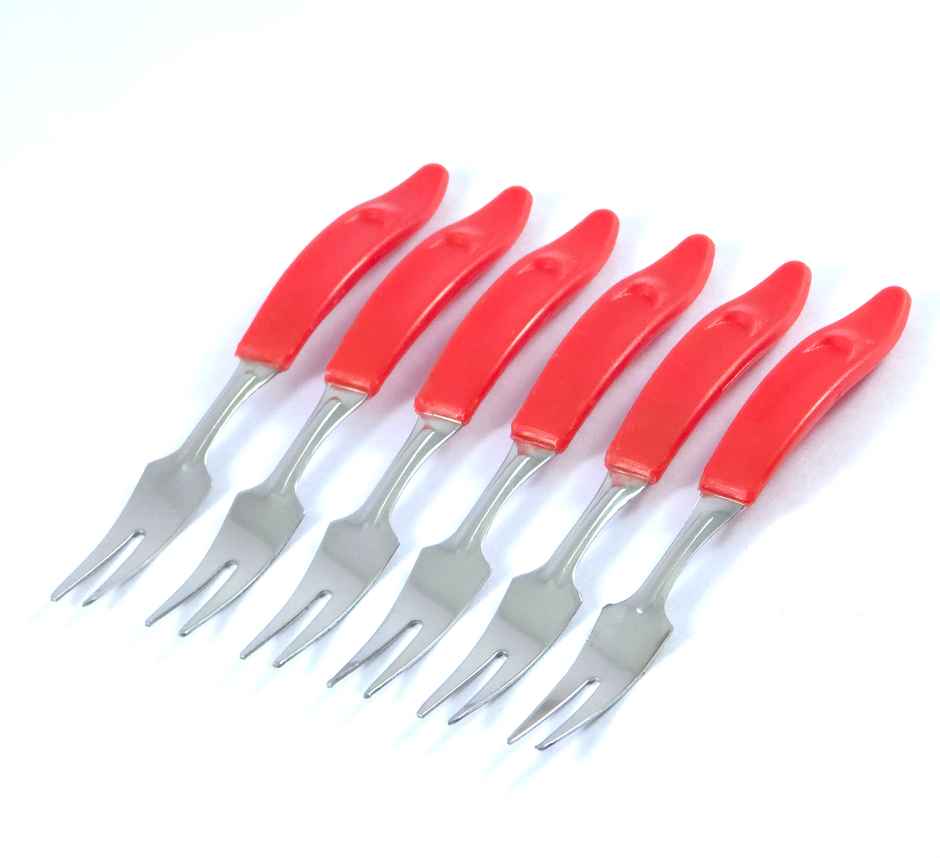 Everest Stainless Steel Fruit Fork 6 Pcs Set