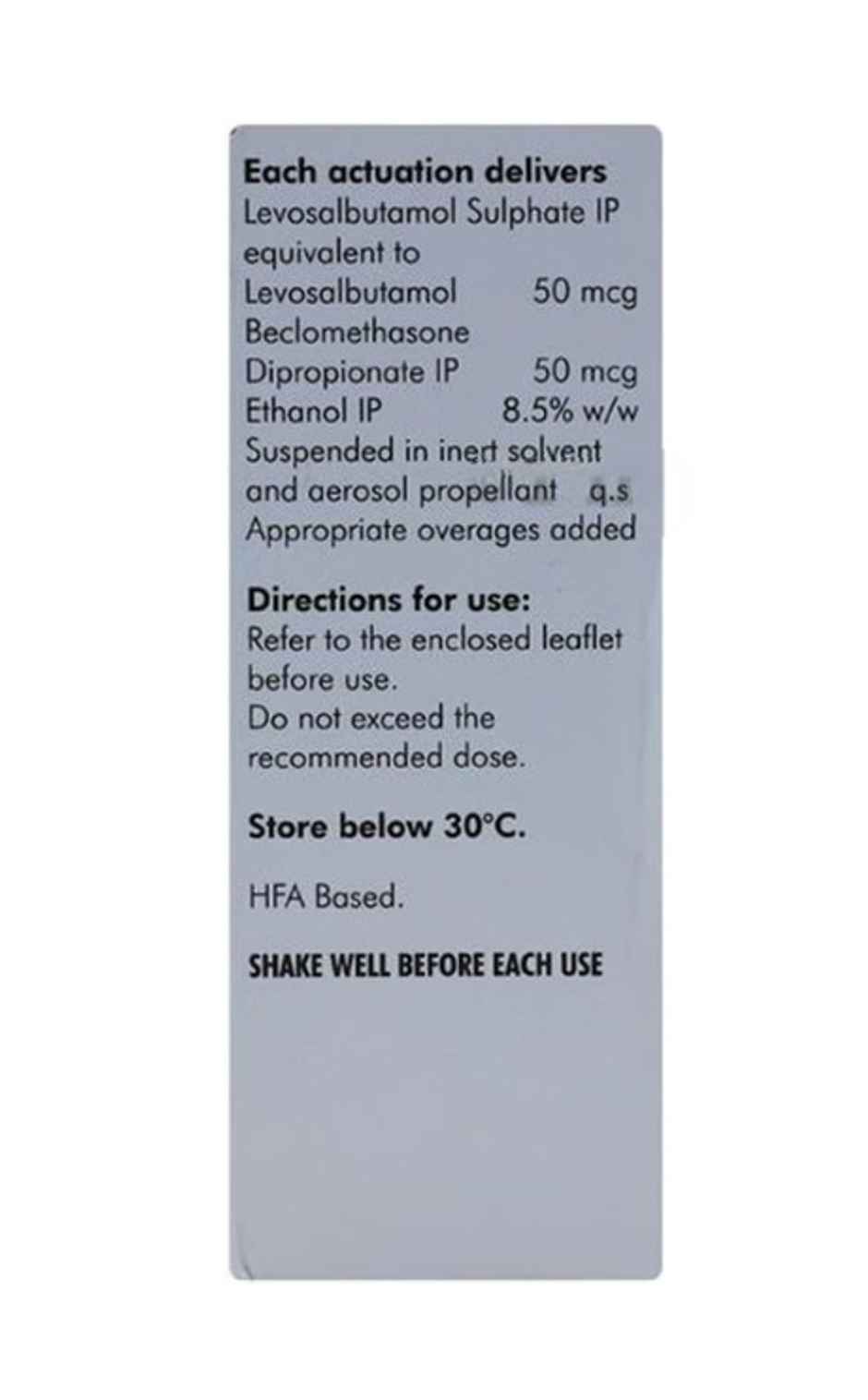 Salbair-B Transhaler