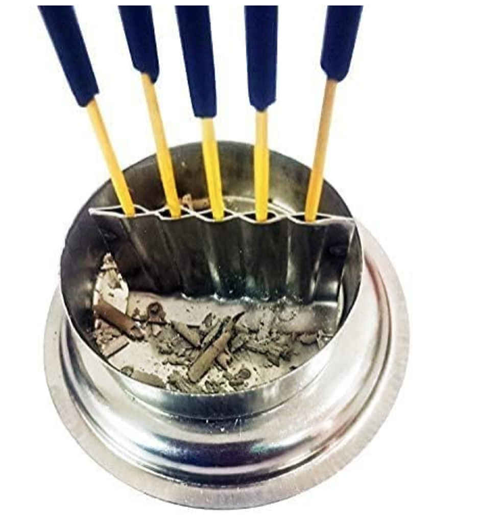 Swastik Steel Stainless Steel Agarbatti Stand 1 Pc