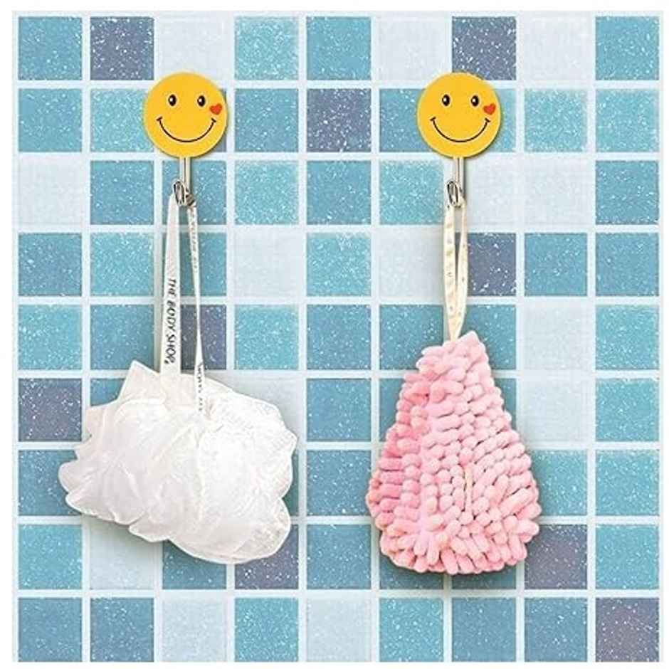 Soham Housewares Smile Bath Hooks | Functional & Stylish