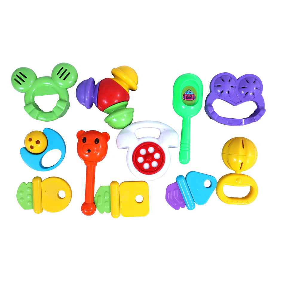 Toyzone 11 Piece Baby Rattles