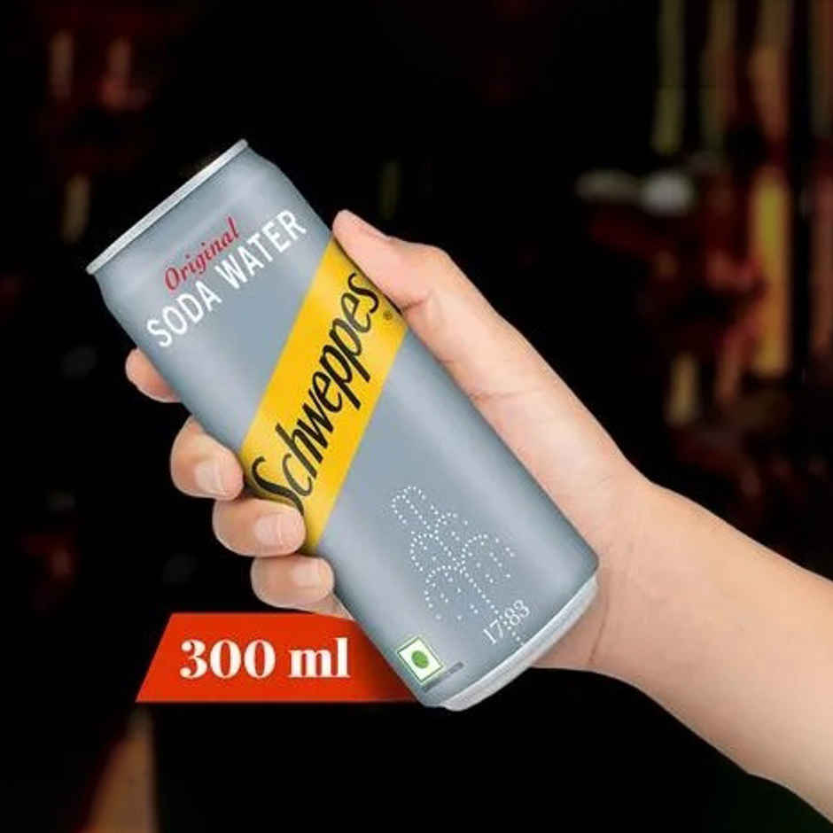 Schweppes Soda Water | Carbonated Beverage