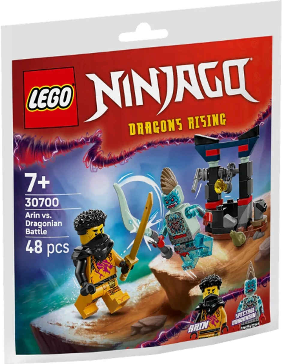 LEGO Arin vs Dragonian Battle Polybag Fantasy Battle Set - 30700