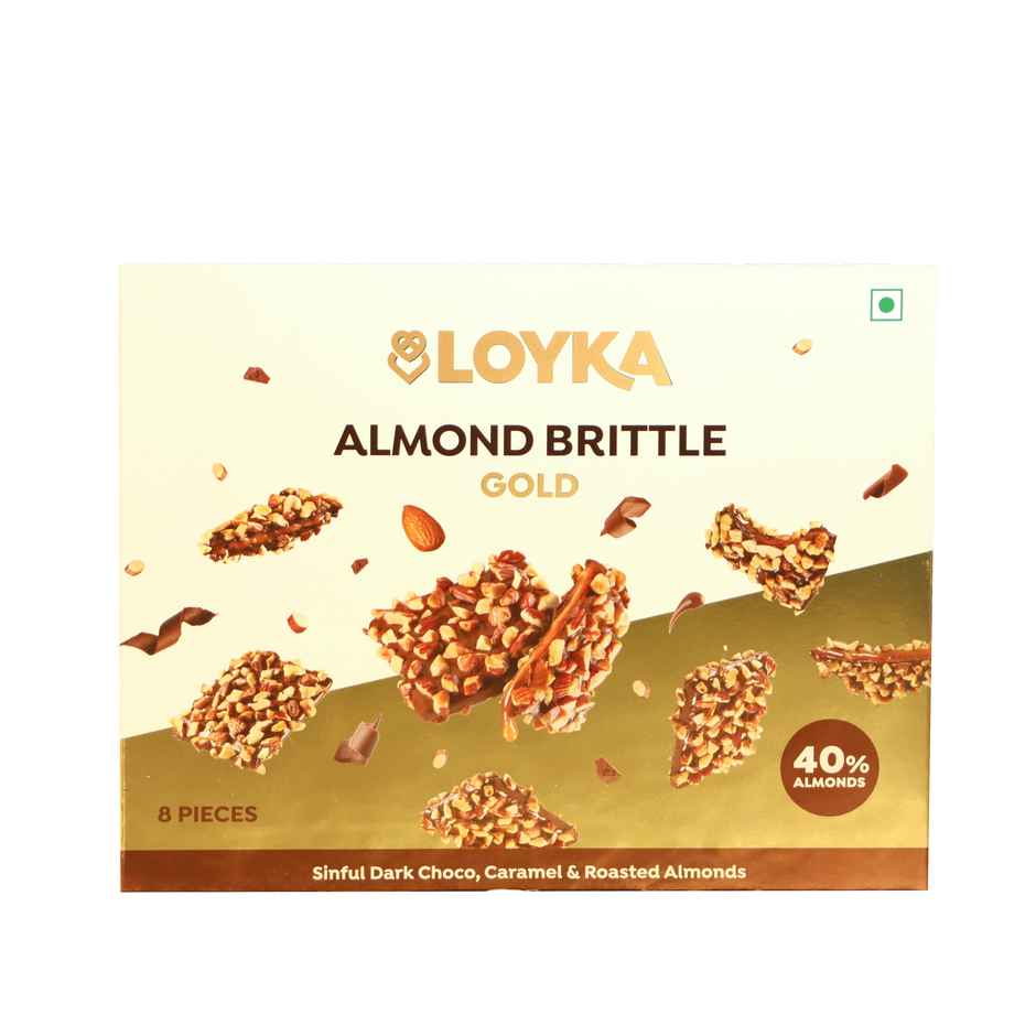 Loyka Almond Brittle Gold Box