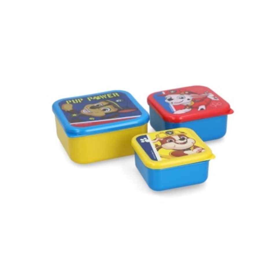 Striders Nesting Snack Boxes Set Paw Patrol Pup Power