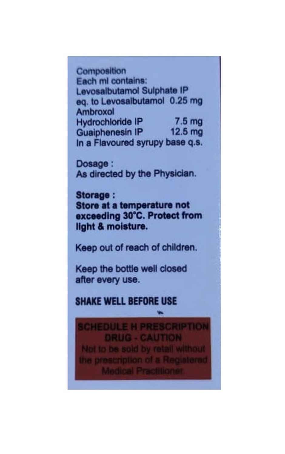 Welminic-LS Strawberry Flavour Oral Drop