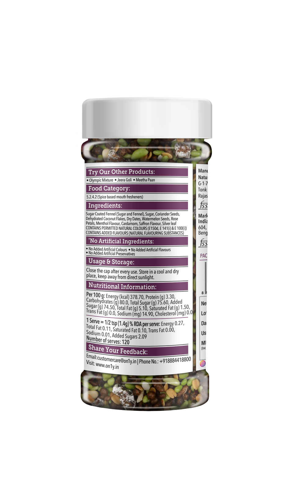 On1y Rajwadi Mixture