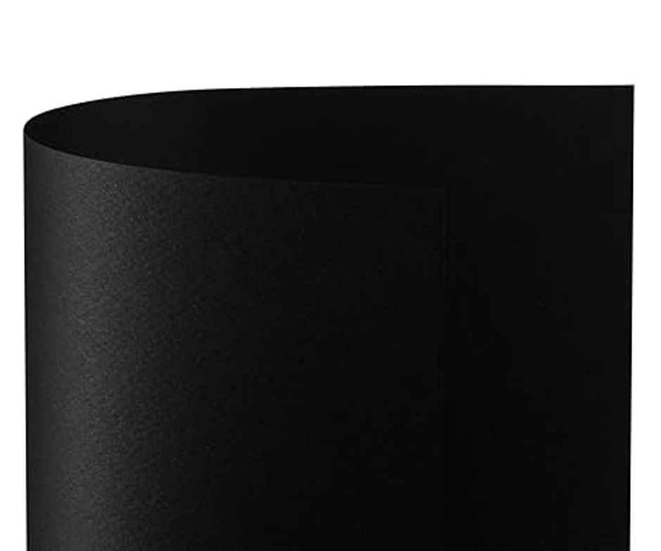 Paperpep Colorissimi 220Gsm Card Stock A4 Nero (Black) Unicolor 15 Sheets