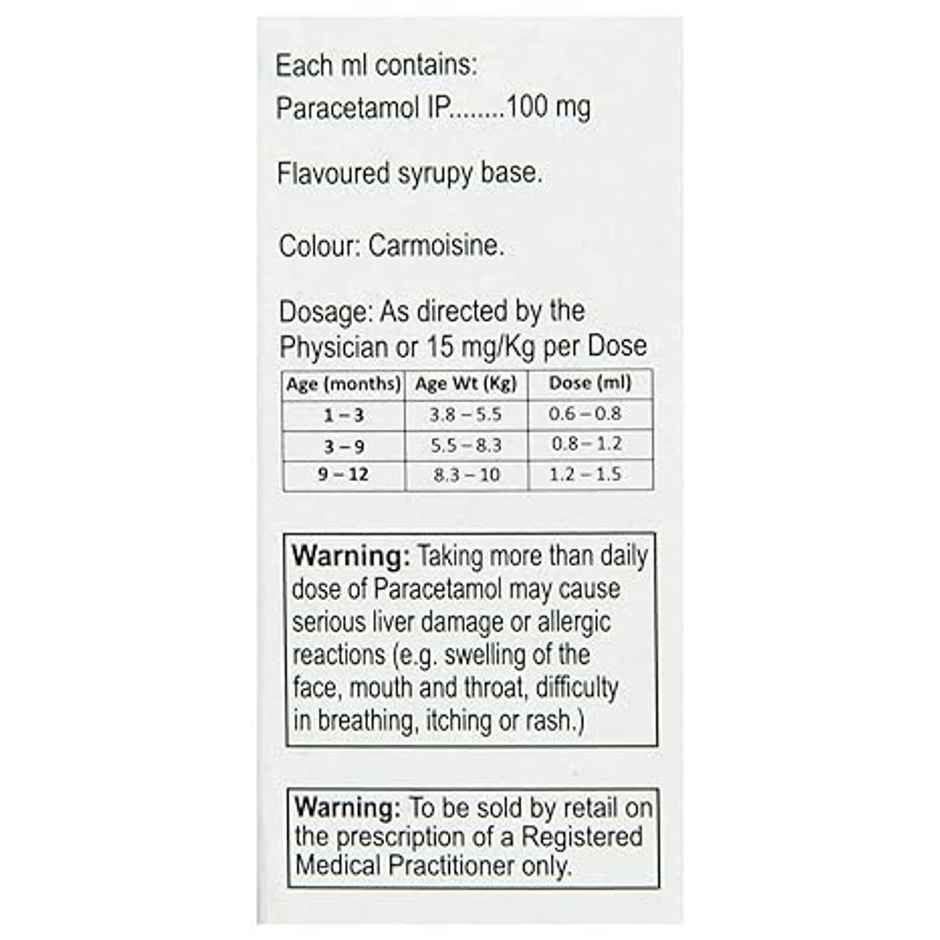 Sumol Drops Strawberry Flavour Oral Suspension