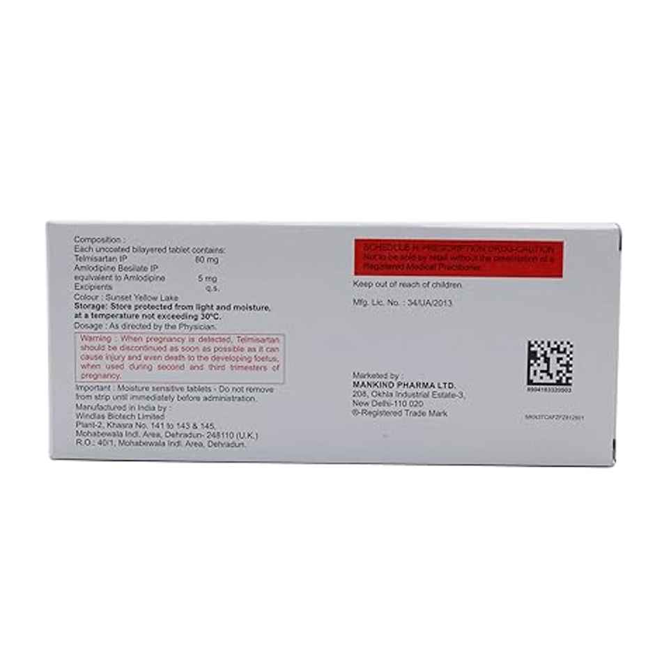 Telmikind-AM 80 Tablet