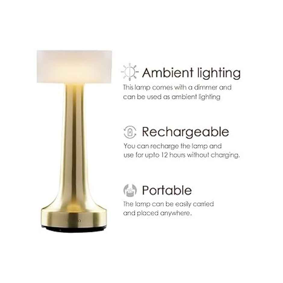 Rosha Firefly Wireless Table Lamp - Gold