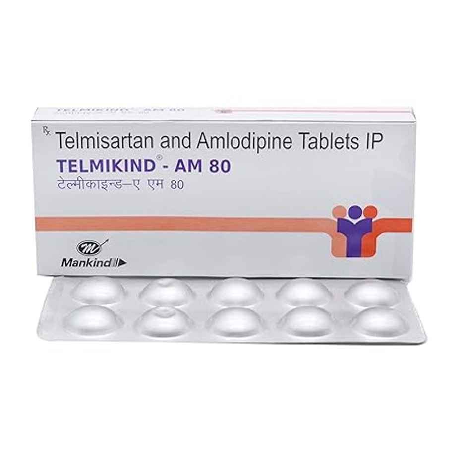 Telmikind-AM 80 Tablet