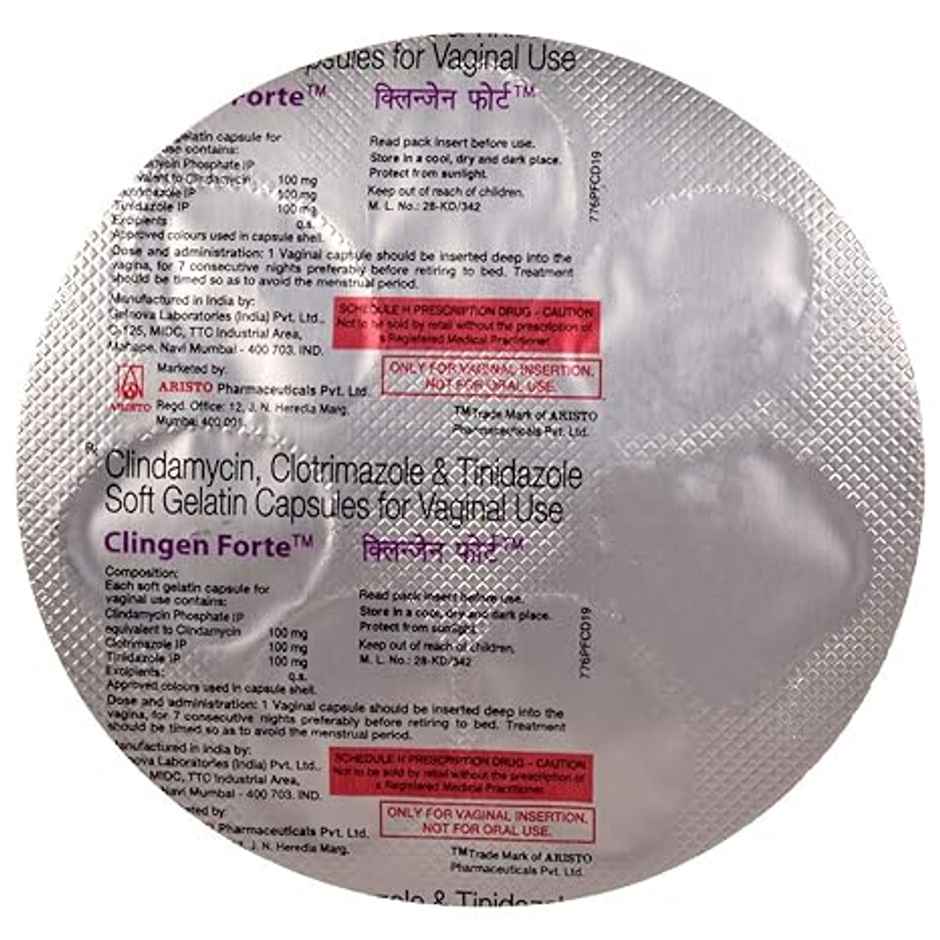 Clingen Forte Vaginal Capsule