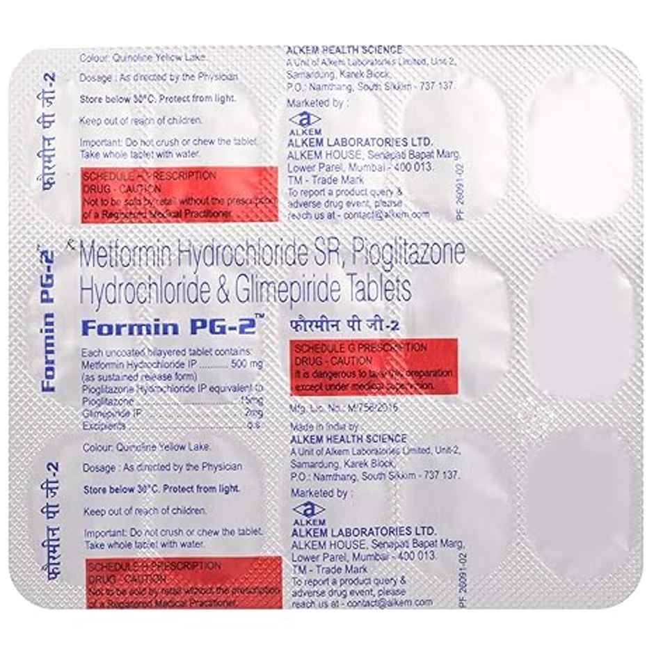 Formin PG-2 Tablet SR