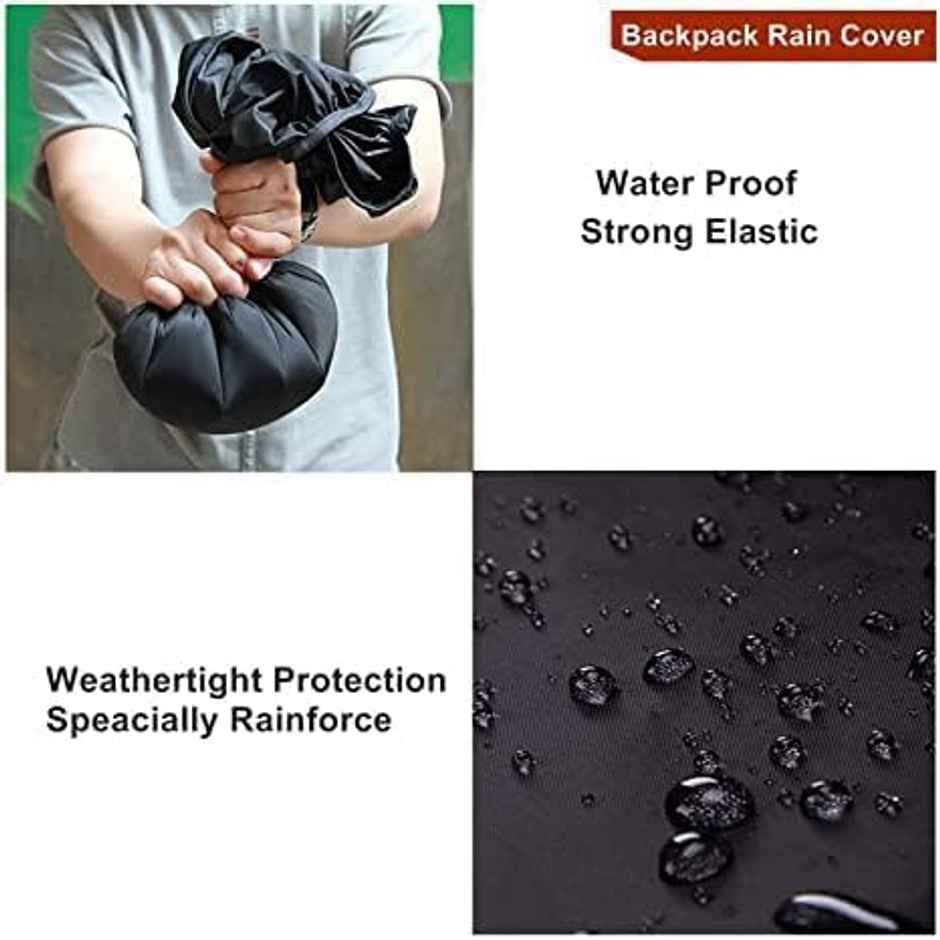 Perpetual Waterproof Backpack Cover | Rain Dust Protector