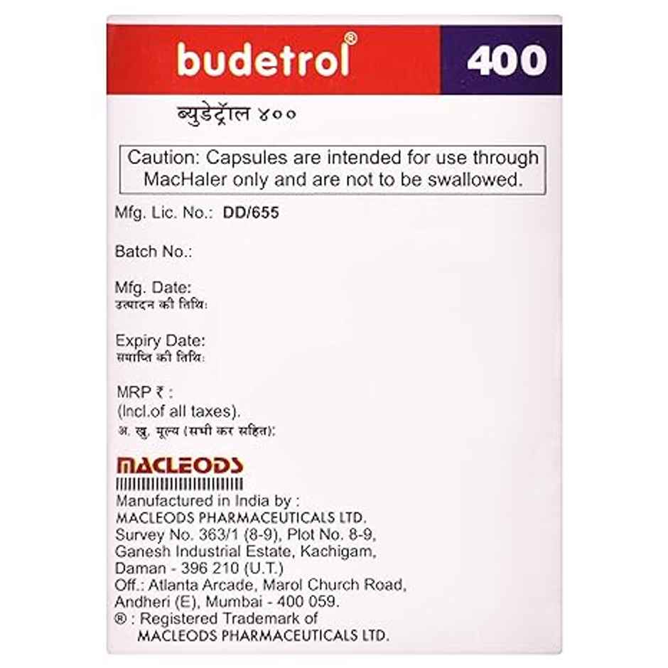 Budetrol 400 Capsule