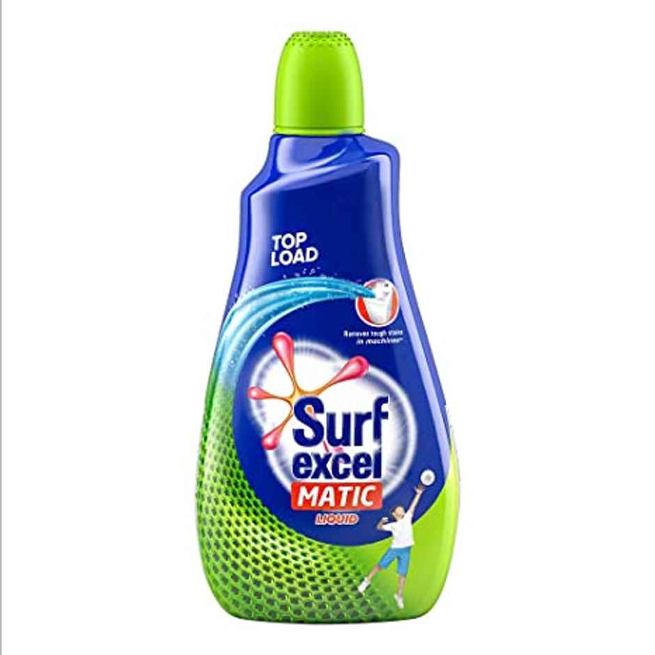 Surf Excel Matic Top Load Detergent Liquid Refill | Tough Dried Stain Removal