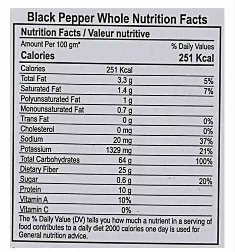 Surya Black Pepper Whole