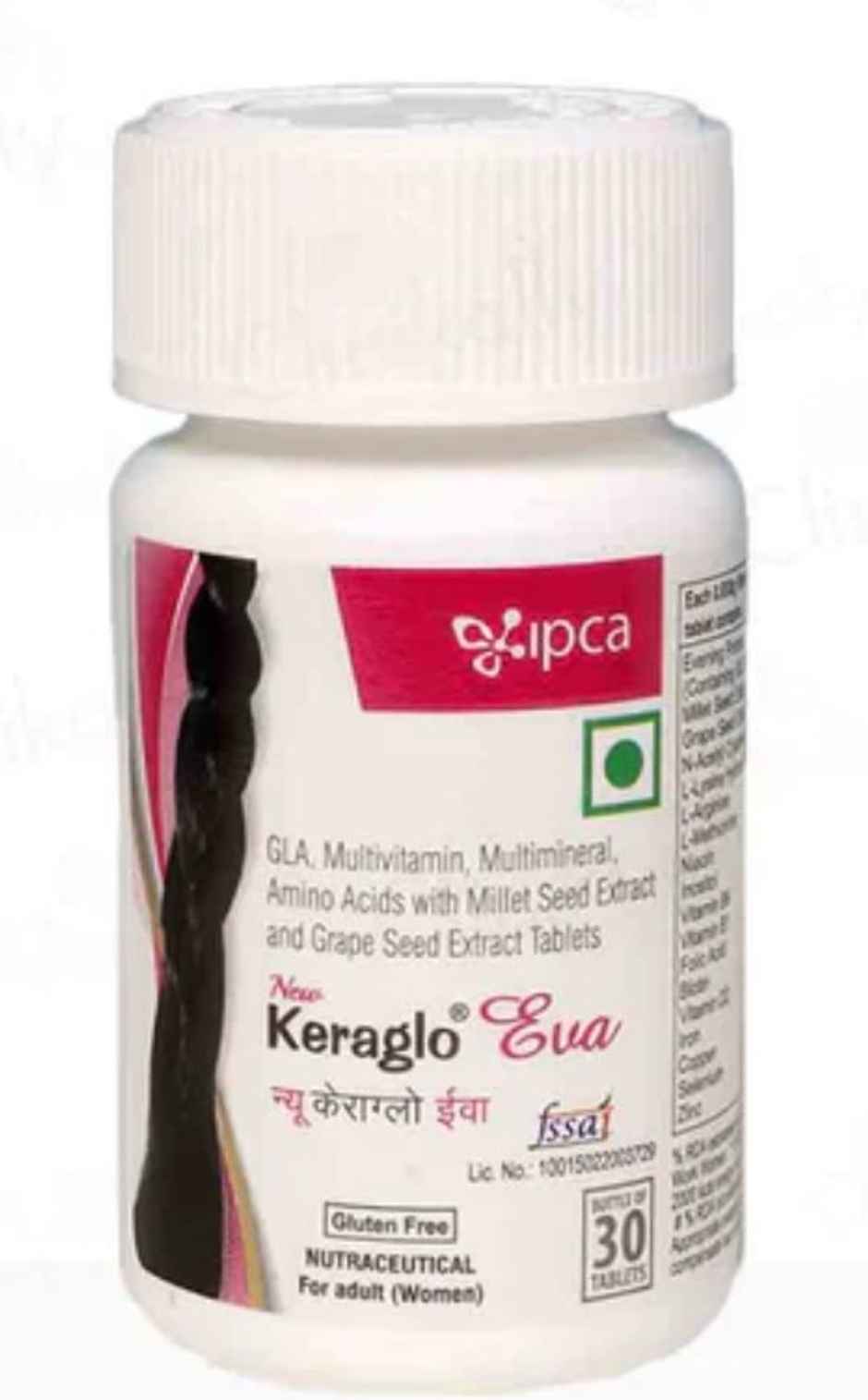 New Keraglo Eva Tablet For Adult Women Gluten Free