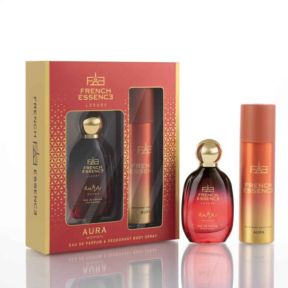 French Essence Gift Set - Aura | Deo | Parfum