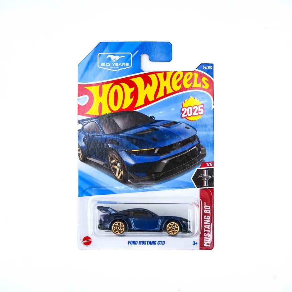 Hot Wheels Worldwide Basic Toy Car for Kids & Collectors | HW FORD MUSTANG GTD