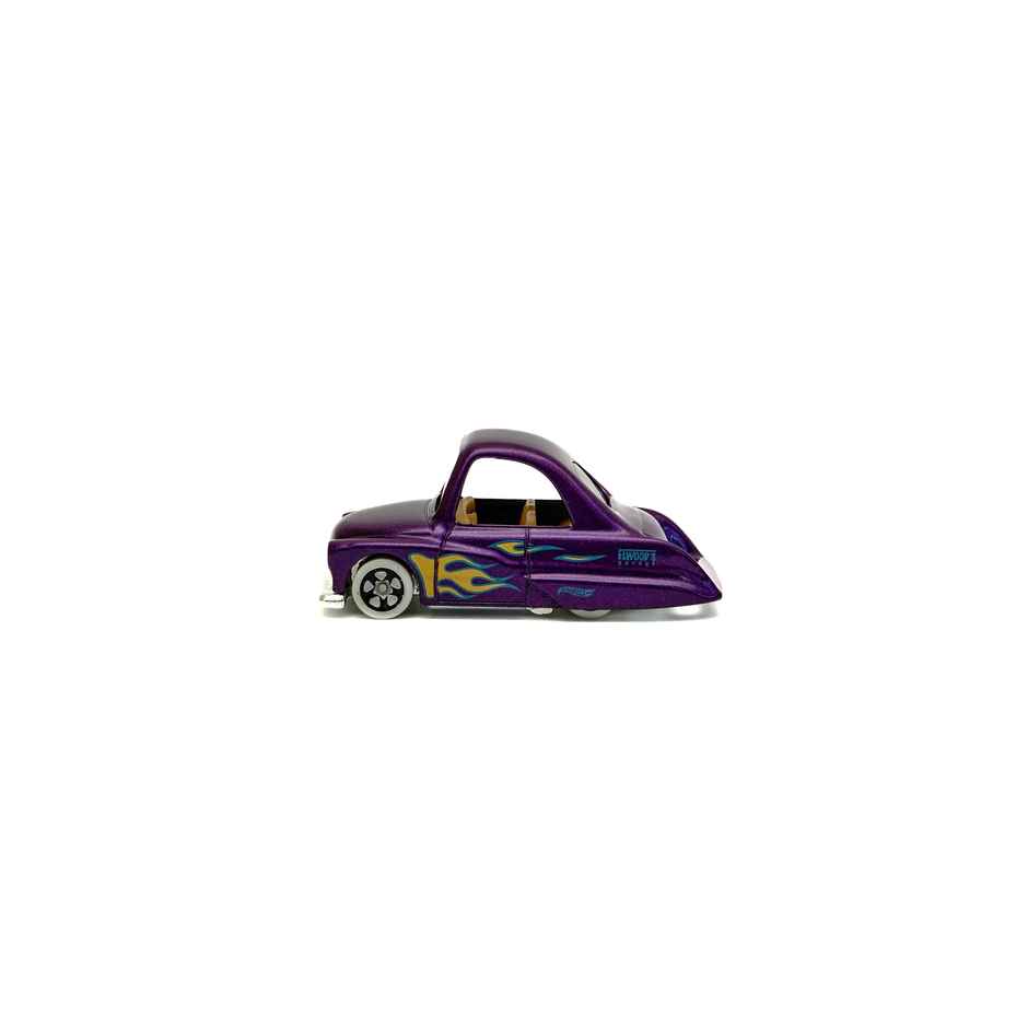 Hot Wheels Worldwide Basic HW Tooned Purple Passion Car Toy for Kids & Collectors
