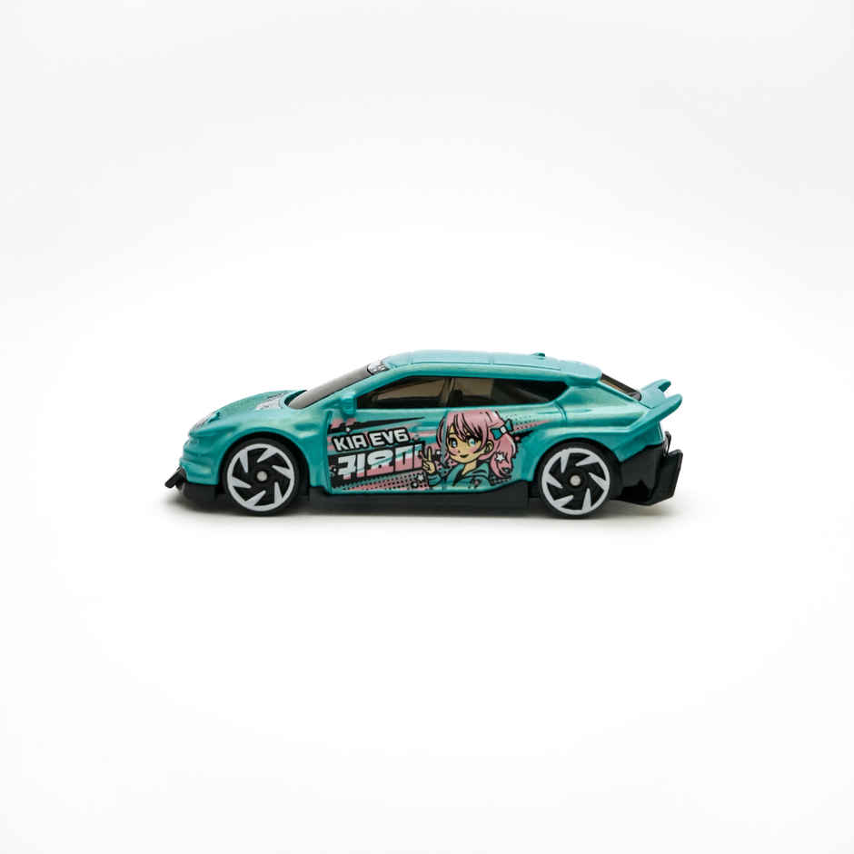 Hot Wheels Worldwide Basic Car | Hw Kia Ev6 - Custom Toy Car For Kids & Collectors