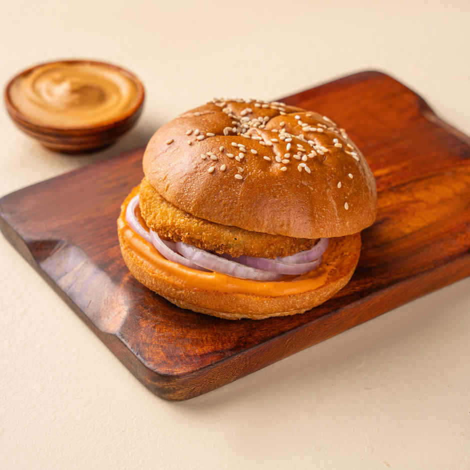 Chicken Classic Burger + Strawberry Lemonade