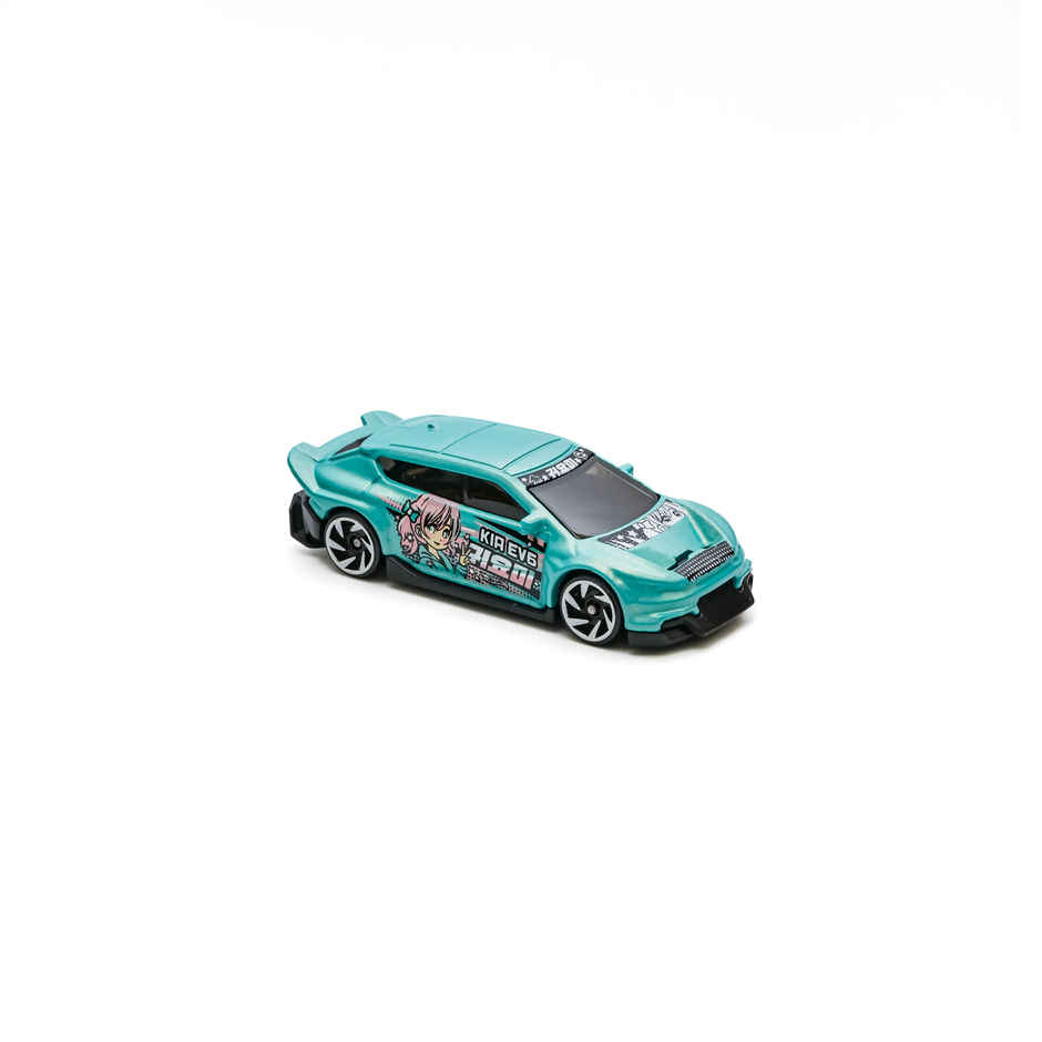 Hot Wheels Worldwide Basic Car | Hw Kia Ev6 - Custom Toy Car For Kids & Collectors