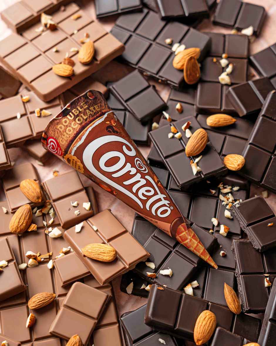 Kwality Wall's Cornetto Double Chocolate Cone