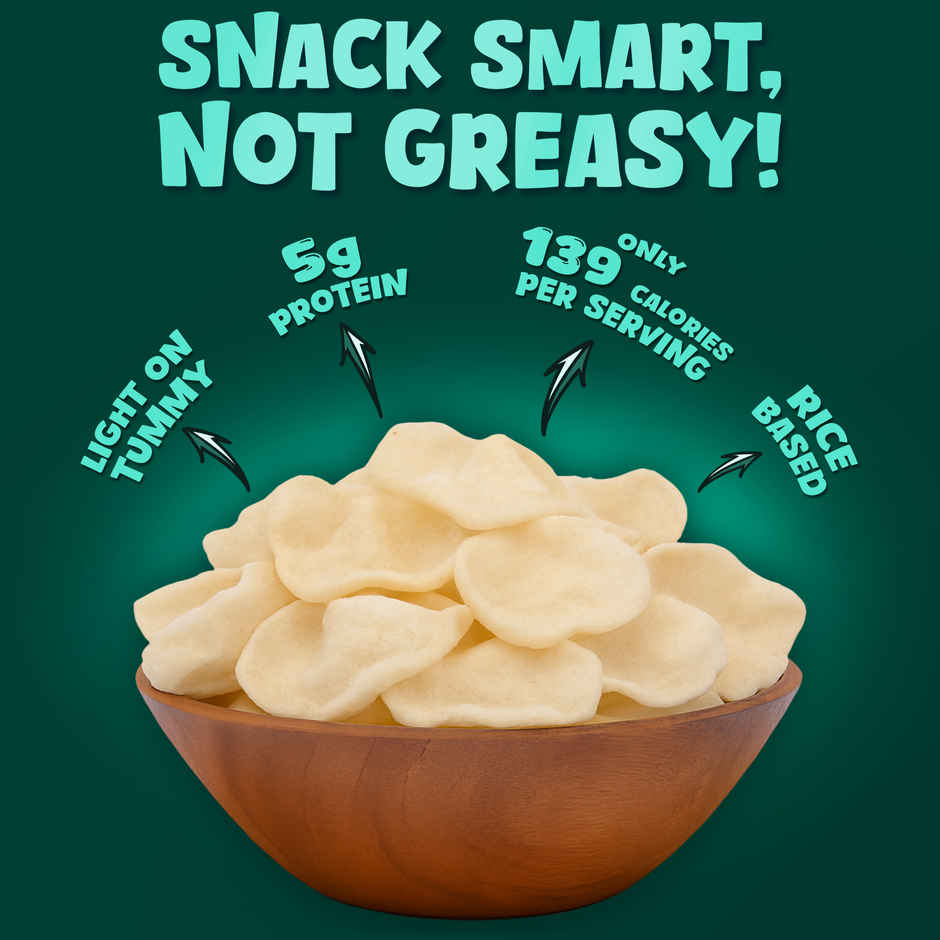 Snackadum Appalam Crisps | Garlic Burst