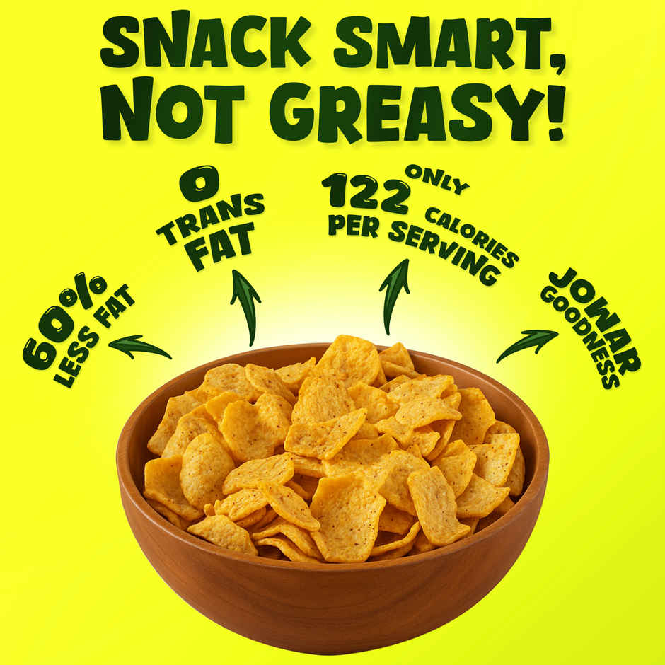 Snackadum Jowar | Rustic Spice - Ready to Eat - Chips