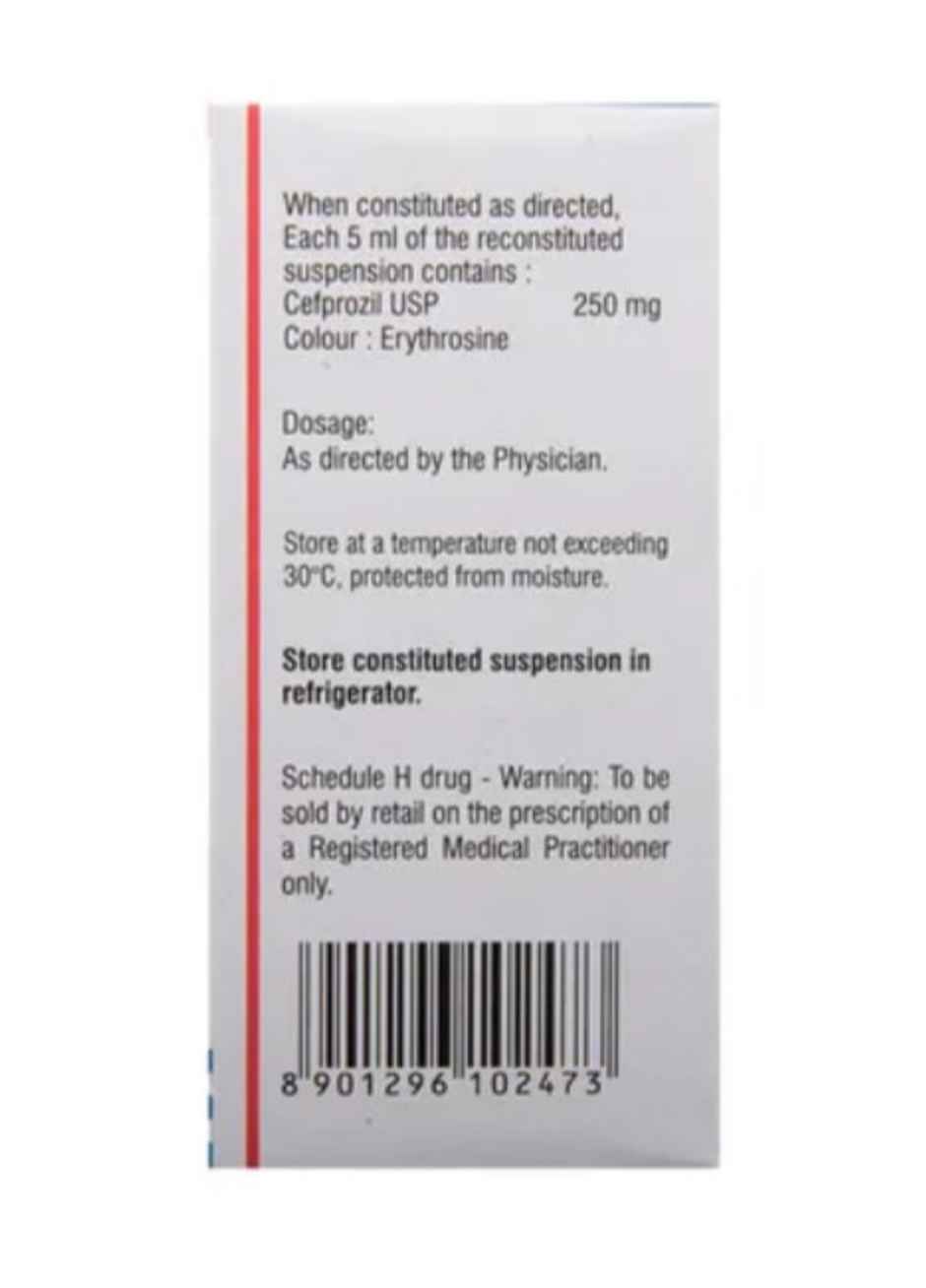 Refzil O 250mg/5ml Powder For Oral Suspension