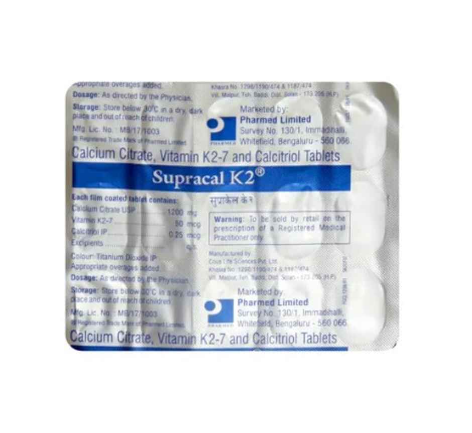 Supracal K2 Tablet