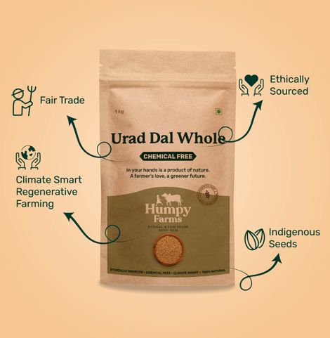 Humpy Farms Organic Urad Dal