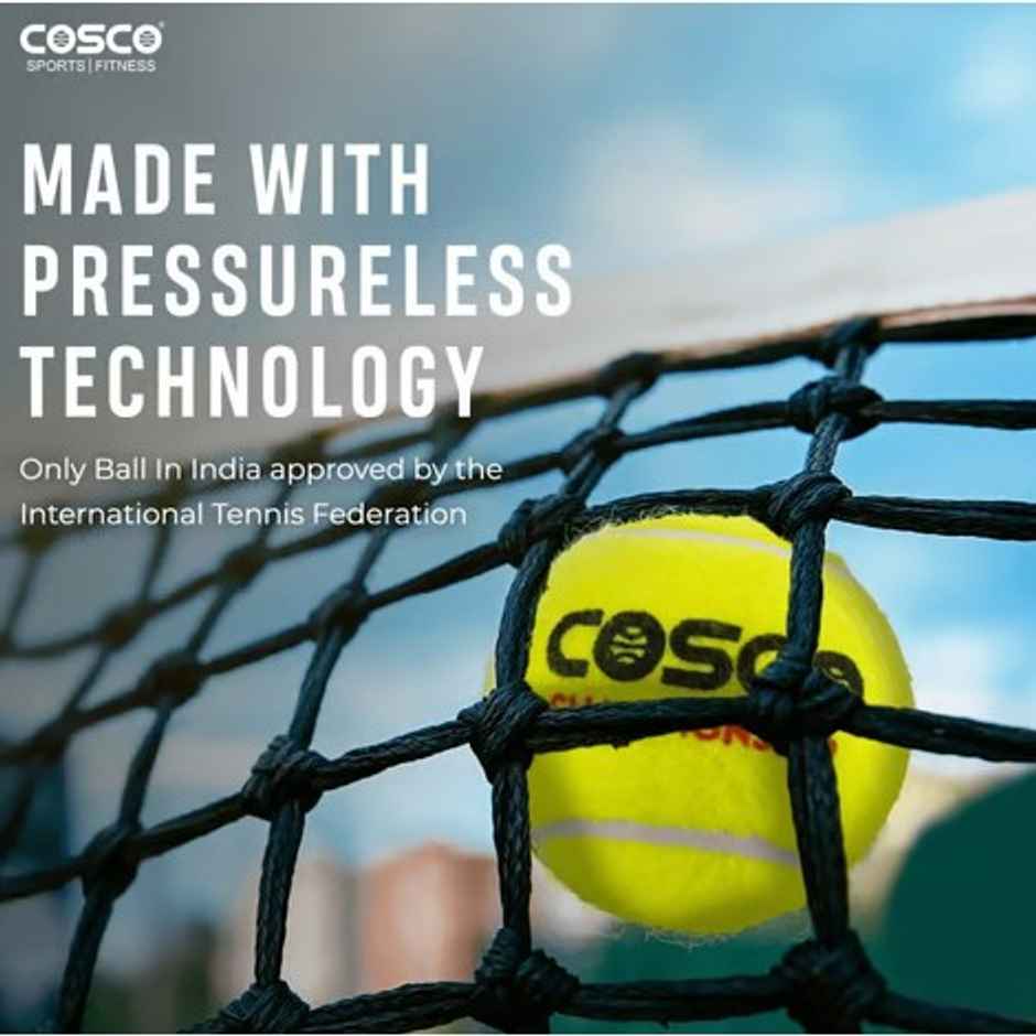 Cosco Championship Tennis Ball (pack of 3)