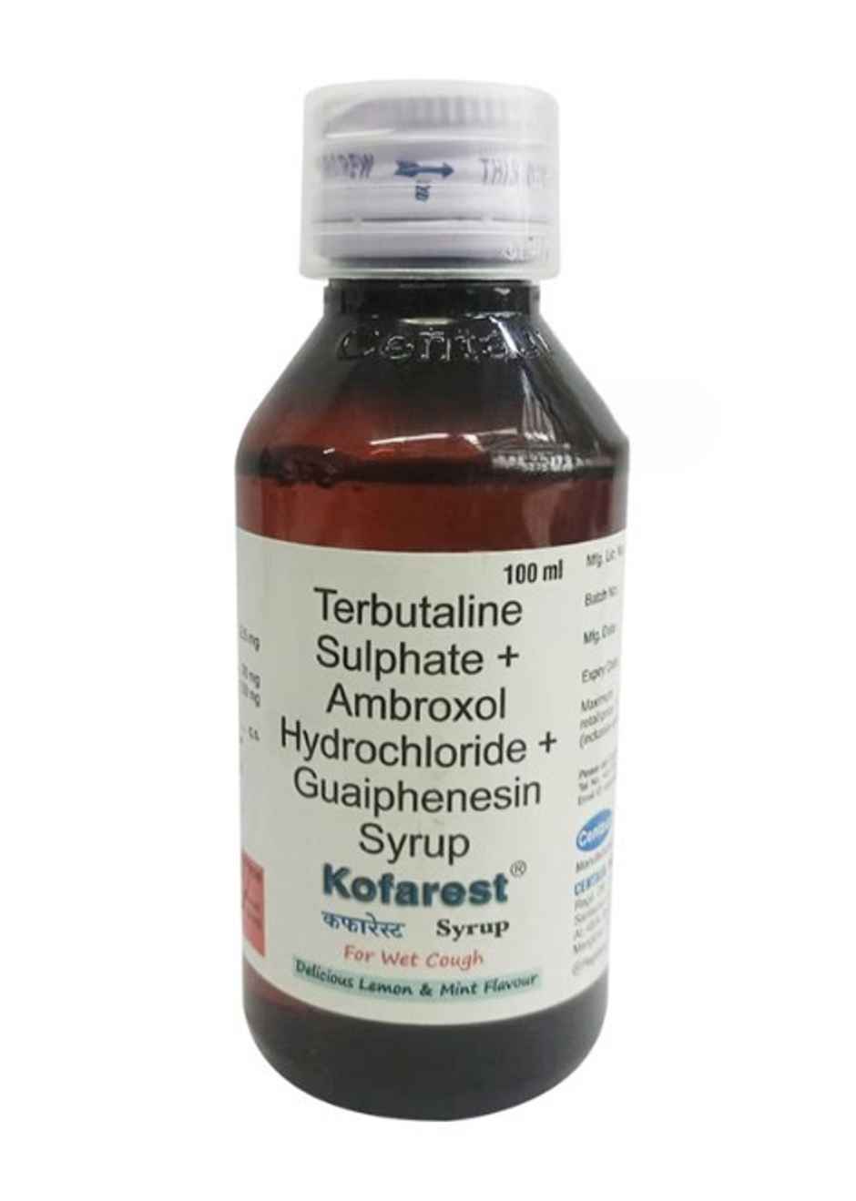 Kofarest Delicious Lemon and Mint Flavour Syrup