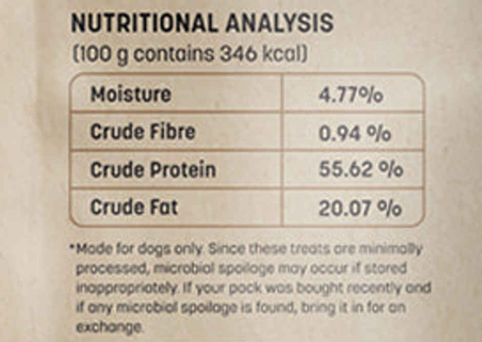 HUFT Dehydrated Chicken Feet Dog Treat