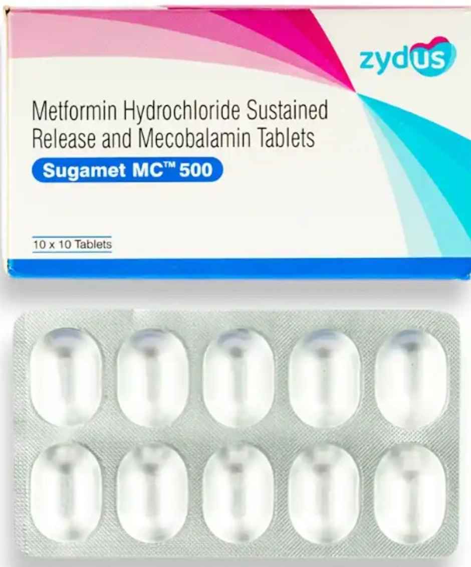 Sugamet MC 500 Tablet SR