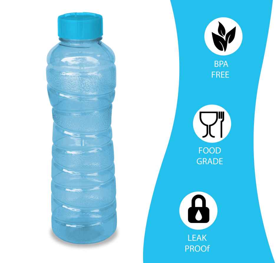 Princeware Pet Fridge Bottle Victoria 975 ml | Blue Combo