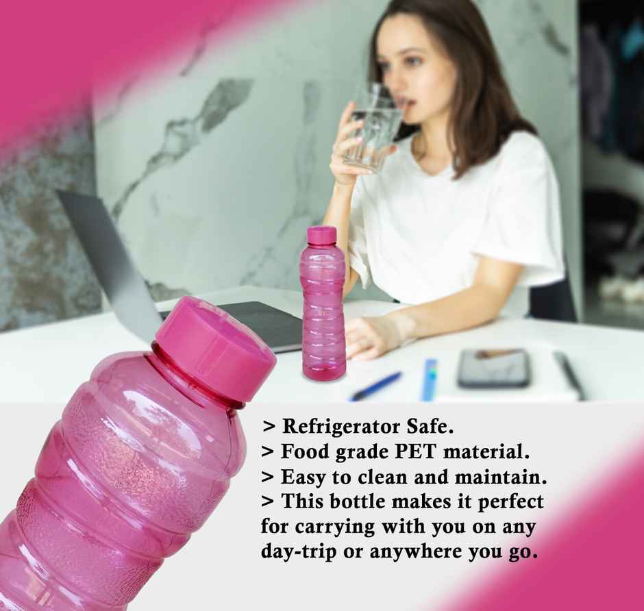 Princeware Pet Fridge Bottle Victoria 975 ml | Pink