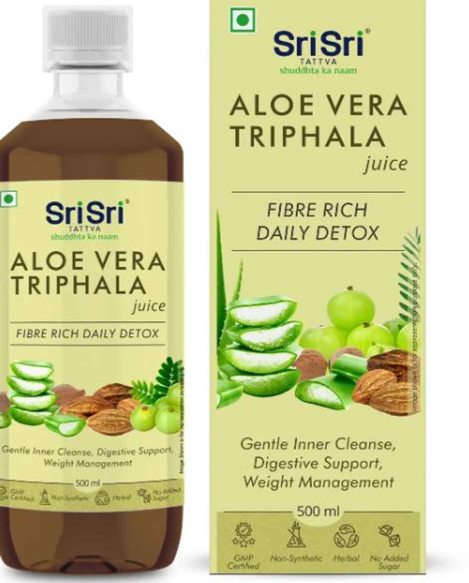 Sri Sri Tattva Aloe Vera Triphala Juice Liquid
