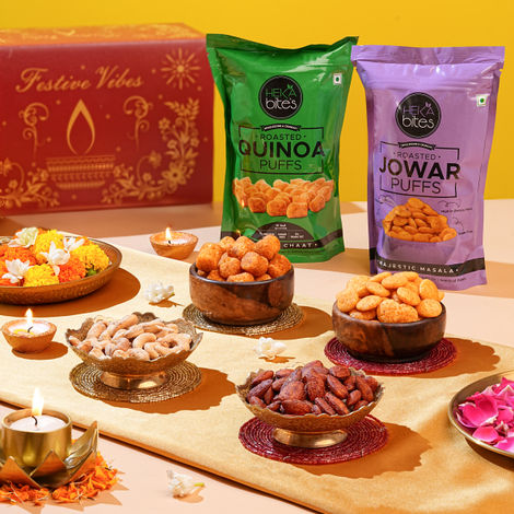 Heka Bites Gift Box- Dry Fruits & Snacks